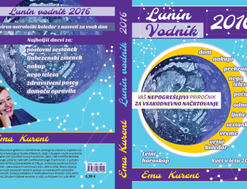 Cover Design for the Slovenian lunar guide (Lunin Vodnik 2016)